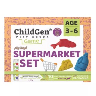 Zestaw kreatywny Sklep naturalna ciastolina + akcesoria