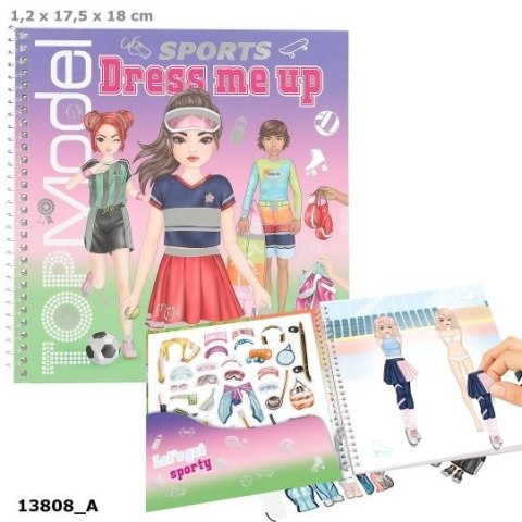 Zestaw Dress Me Up Top Model Sport 13808A Zestaw Dress Me Up Top Model Sport 13808A