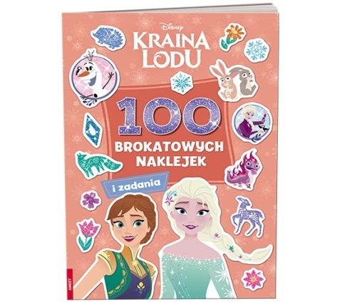 Kraina lodu 100 brokatowych naklejek NB-9109 Kraina lodu 100 brokatowych naklejek NB-9109