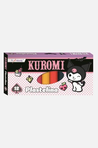 Plastelina Kuromi 12 kolorów