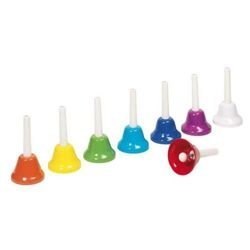 Dzwonki muzyczne, zestaw 8 szt toys pure Dzwonki muzyczne, zestaw 8 szt toys pure