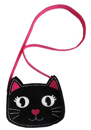 Torebka filcowa z paskiem ToysInn kot stn-1081