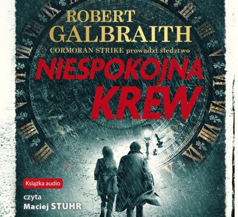CD MP3 Niespokojna krew. Cormoran Strike prowadzi śledztwo. Tom 5 CD MP3 Niespokojna krew. Cormoran Strike prowadzi śledztwo. Tom 5