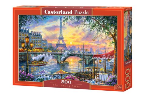 Puzzle 500 Czas na herbatę w Paryżu B-53018 Puzzle 500 Czas na herbatę w Paryżu B-53018