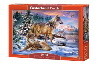 Puzzle 500 Kraina wilków B-53049