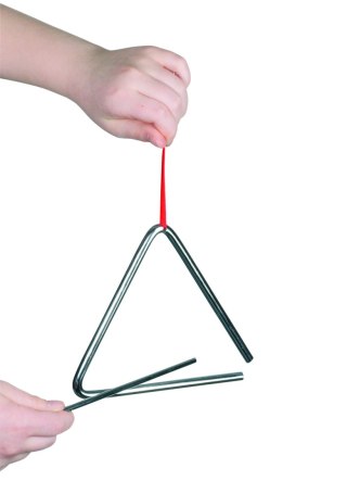 Trójkąt 16 cm zabawka muzyczna