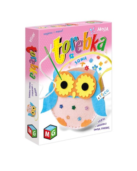 Moja torebka z filcu Sowa