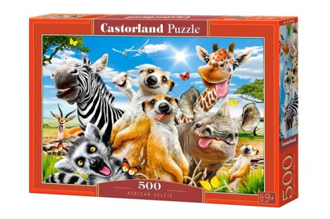 Puzzle 500 Afrykańskie selfie B-53568 Puzzle 500 Afrykańskie selfie B-53568