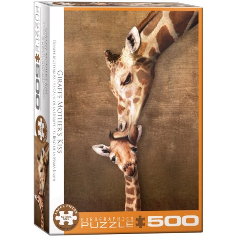 Puzzle 500 Giraffe Mother's Kiss 6500-0301 Puzzle 500 Giraffe Mother's Kiss 6500-0301