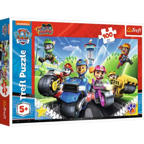 Puzzle 100 Psi Patrol na motorach 16430 Puzzle 100 Psi Patrol na motorach 16430
