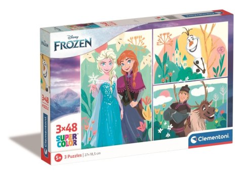 Puzzle 3x48 super kolor Disney Frozen 25284 Puzzle 3x48 super kolor Disney Frozen 25284