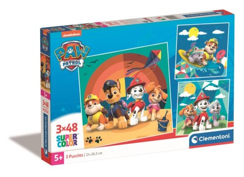 Puzzle 3 x 48 super kolor Paw patrol 25291 Puzzle 3 x 48 super kolor Paw patrol 25291