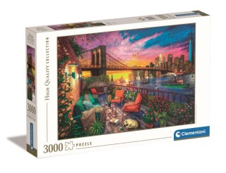Puzzle 3000 HQ Manhattan balcony sunset 33552