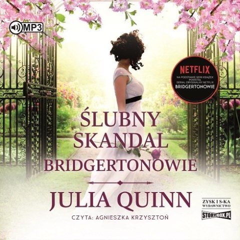 CD MP3 Ślubny skandal. Bridgertonowie. Tom 8 CD MP3 Ślubny skandal. Bridgertonowie. Tom 8