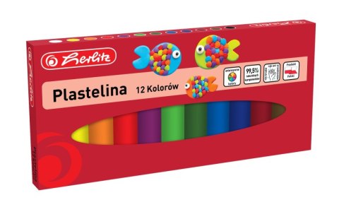 Plastelina 12 kolorów Plastelina 12 kolorów