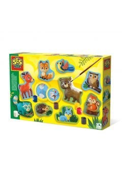 Odlewy gipsowe Zwierzęta leśne