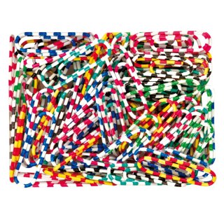 Paczka Spinacze biurowe okrągłe Zebra 28mm 100 szt 12 sztuk