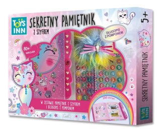 Pamiętnik z szyfrem Kotek ToysInn