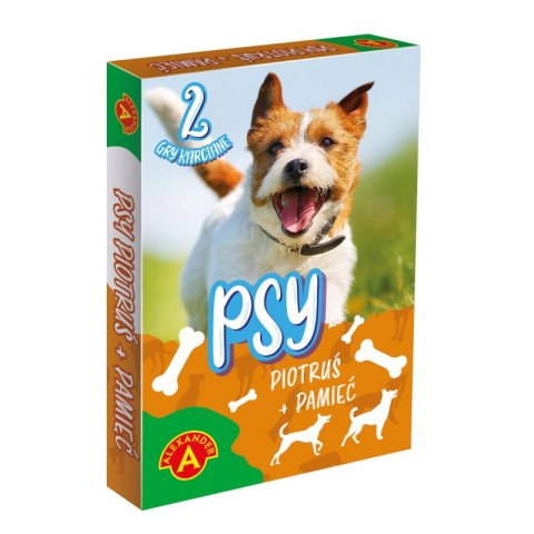 Karty Piotruś + Pamięć Psy Karty Piotruś + Pamięć Psy