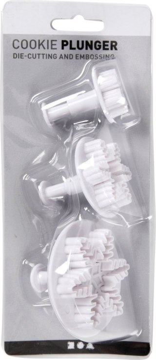 Wycinarka do ciastek świątecznych płatki śniegu 3szt. edycja limitowana