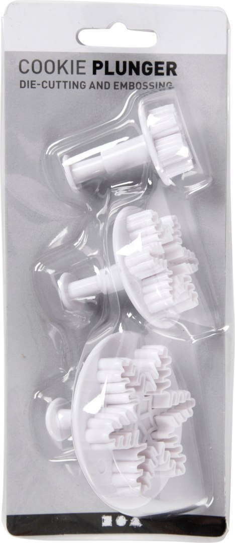 Wycinarka do ciastek świątecznych płatki śniegu 3szt. edycja limitowana