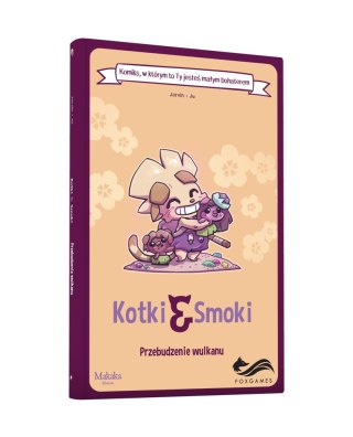 Kotki i smoki. Przebudzenie wulkanu. Komiksy paragrafowe