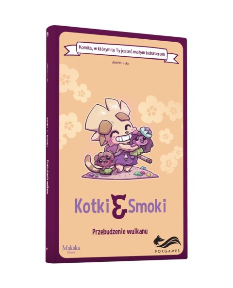 Kotki i smoki. Przebudzenie wulkanu. Komiksy paragrafowe