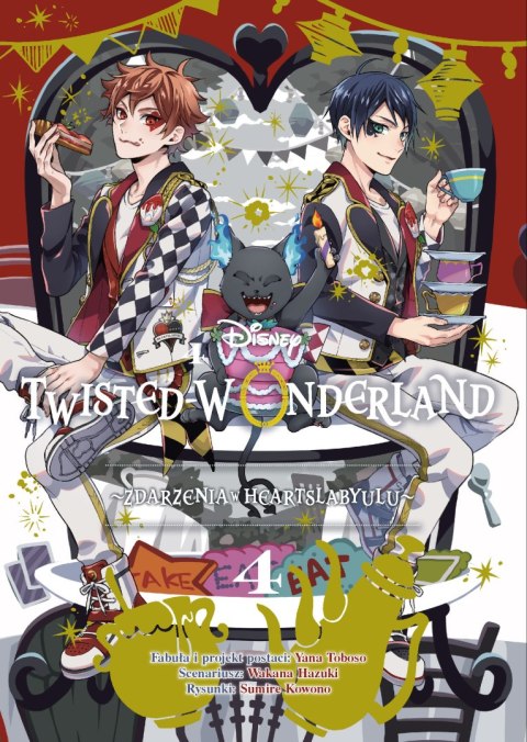Zdarzenia w Heartslabyulu. Manga Twisted-Wonderland. Tom 4 Zdarzenia w Heartslabyulu. Manga Twisted-Wonderland. Tom 4