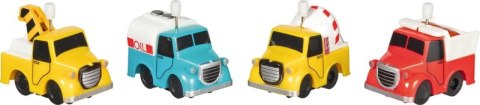 Ciężarówki nakręcane mini Goki 1 szt.mix Ciężarówki nakręcane mini Goki 1 szt.mix
