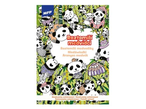 Kolorowanka antystresowa Niedźwiadki 5301182
