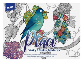 Kolorowanka antystresowa Ptaki A5 5301199
