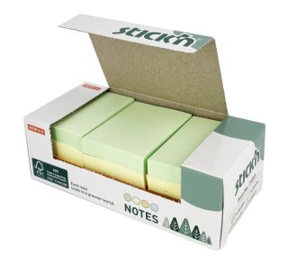 Paczka Notes samoprzylepny 4 kolory 38x51mm 12 szt.