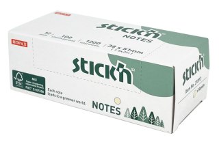 Paczka Notes samoprzylepny żółty 38x51mm 12 szt.