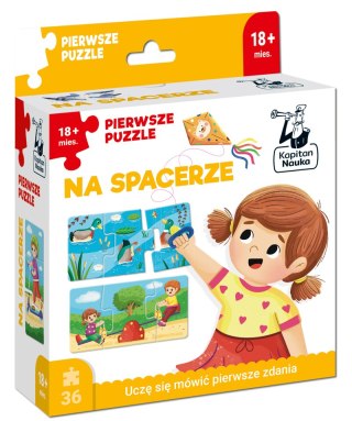 Puzzle Na spacerze Pierwsze puzzle Kapitan Nauka