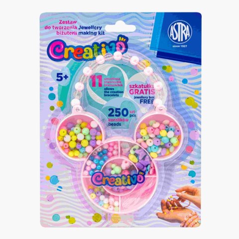 Zestaw koralików Myszka Astra Creativo