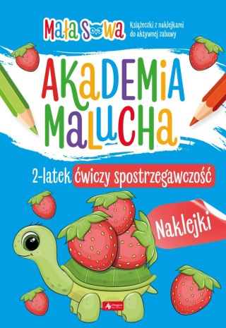 2 latek ćwiczy spostrzegawczość. Akademia malucha
