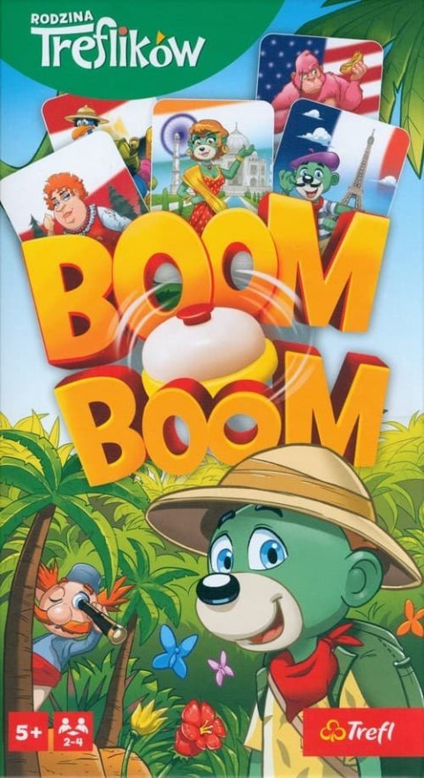 Gra Boom Boom Rodzina Treflików 02822 Gra Boom Boom Rodzina Treflików 02822