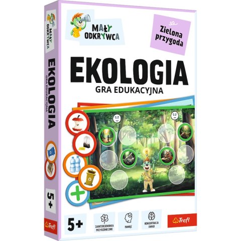 Gra Ekologia Mały odkrywca Rodzina Treflików 02806 Gra Ekologia Mały odkrywca Rodzina Treflików 02806