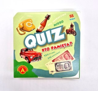 Gra kieszonkowa Quiz kto pamięta?