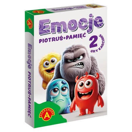 Karty Piotruś + Pamieć Emocje Karty Piotruś + Pamieć Emocje