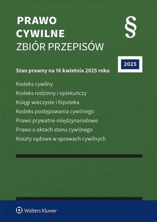 Prawo cywilne. Zbiór przepisów 2025