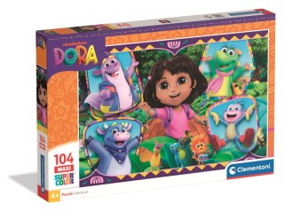 Puzzle 104 Maxi Super kolor Dora 25077