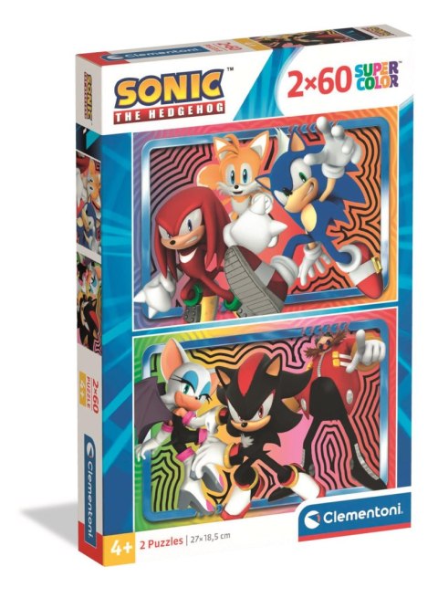 Puzzle 2x60 Super kolor Sonic 24821