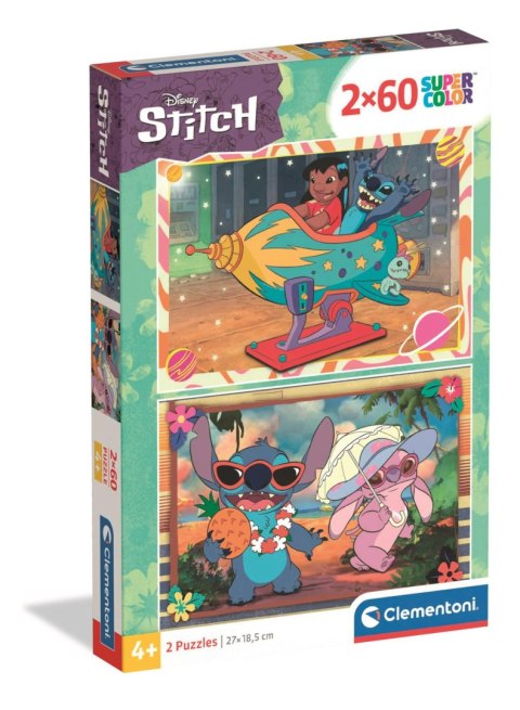 Puzzle 2x60 Super kolor Stitch 24822