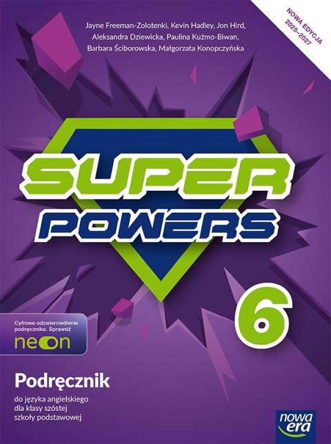 Język angielski Super Powers podręcznik dla klasy 6 szkoły podstawowej EDYCJA 2025-2027 Język angielski Super Powers podręcznik dla klasy 6 szkoły podstawowej EDYCJA 2025-2027