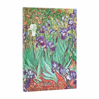 Kalendarz 2026 Van Gogh's Irises tygodniowy HOR Mini