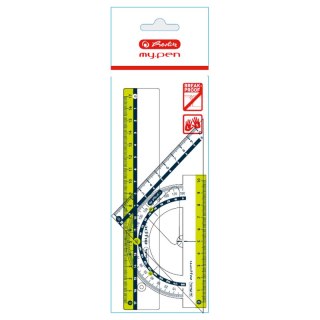 Komplet geometryczny Herlitz 3-częściowy