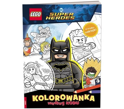 Lego DC Comics Kolorowanka według kodu KKO-6450
