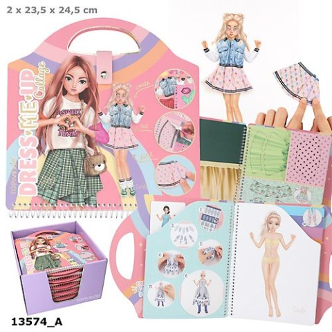 Zestaw Dress Me UP Top Model Collage Book 13574A Zestaw Dress Me UP Top Model Collage Book 13574A