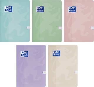 Zeszyt A4 60k.kratka Oxford Touch pastel 1szt.mix